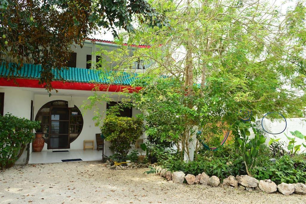 Casa China Bacalar Hotell Exteriör bild